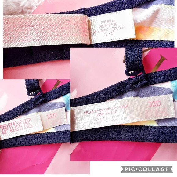 PINK Victoria's Secret Wear Everywhere Demi Bra - Picture 6 of 7